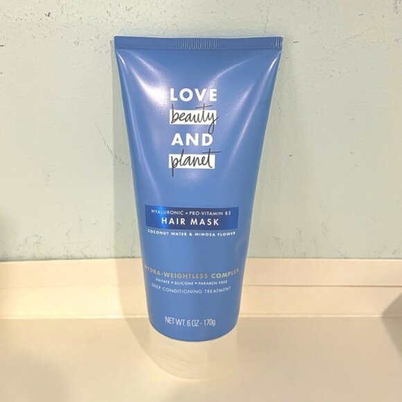 NWT Set of 2 Love Beauty and Planet Hair Masks in Mandarin and Coconut Water - Picture 2 of 8